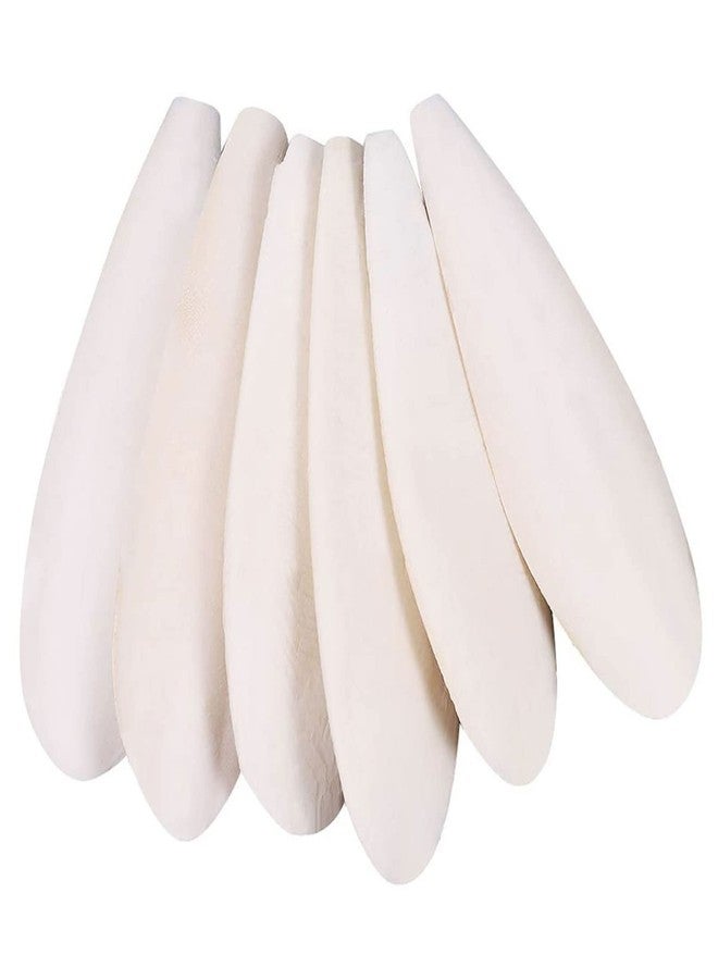Mivofun Cuttlebone for Birds Parakeets Canaries Cockatiels Small Conures Mynahs Toucans African Greys All Parrots Snails Totoise,Natural Cuttlefish Bone for Bird Cage (7"-7.5"(Pack of 6)) - Image 1